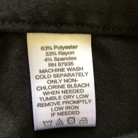 NWOT Susan Graver Womens Capri Pants Size 12 Black - Picture 8 of 9